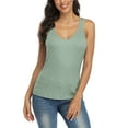 thumbnail image 3 of Beautyin Camisole for Women Slim-Fit V-Neck Soft Undershirt, 3 of 6