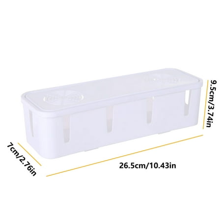 

lulshou New Popular Multifunctional Convenient Home Power Socket Storage Box 1pc