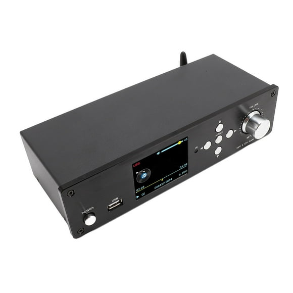 5.1 Surround Sound Decoder, Digital to Analog Audio Converter DTS AC3 Separator Converter with BT 5.0 Receiver, 192Khz 32Bit, Audio Decoder for Home Theater, TV, Computer