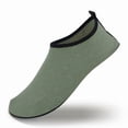 thumbnail image 5 of hzomhy Women'S Quick Dry Water Shoes Non-Slip Aqua Socks For Beach Swimming Yoga Hiking And Outdoor Activities Lightweight Flexible Slip-On Footwear Army Green, 5 of 6