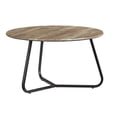 thumbnail image 2 of Progressive Furniture Finley Cocktail Table in Yukon Tan/Black Metal, 2 of 2
