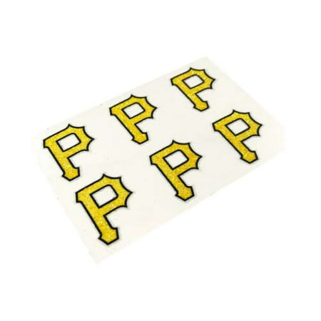 Pittsburgh Pirates Glitter Tattoo Set - No Size (Best Tattoos To Cover Other Tattoos)