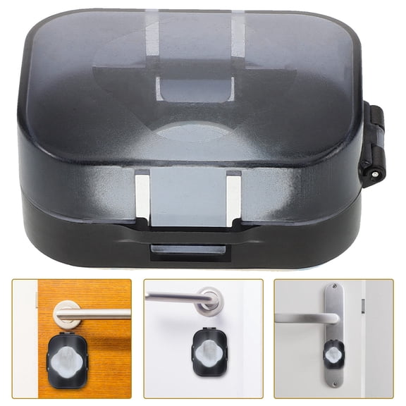 Pawsdot Transparent ABS Door Knob Lock Cover for Home Security and Peace of Mind