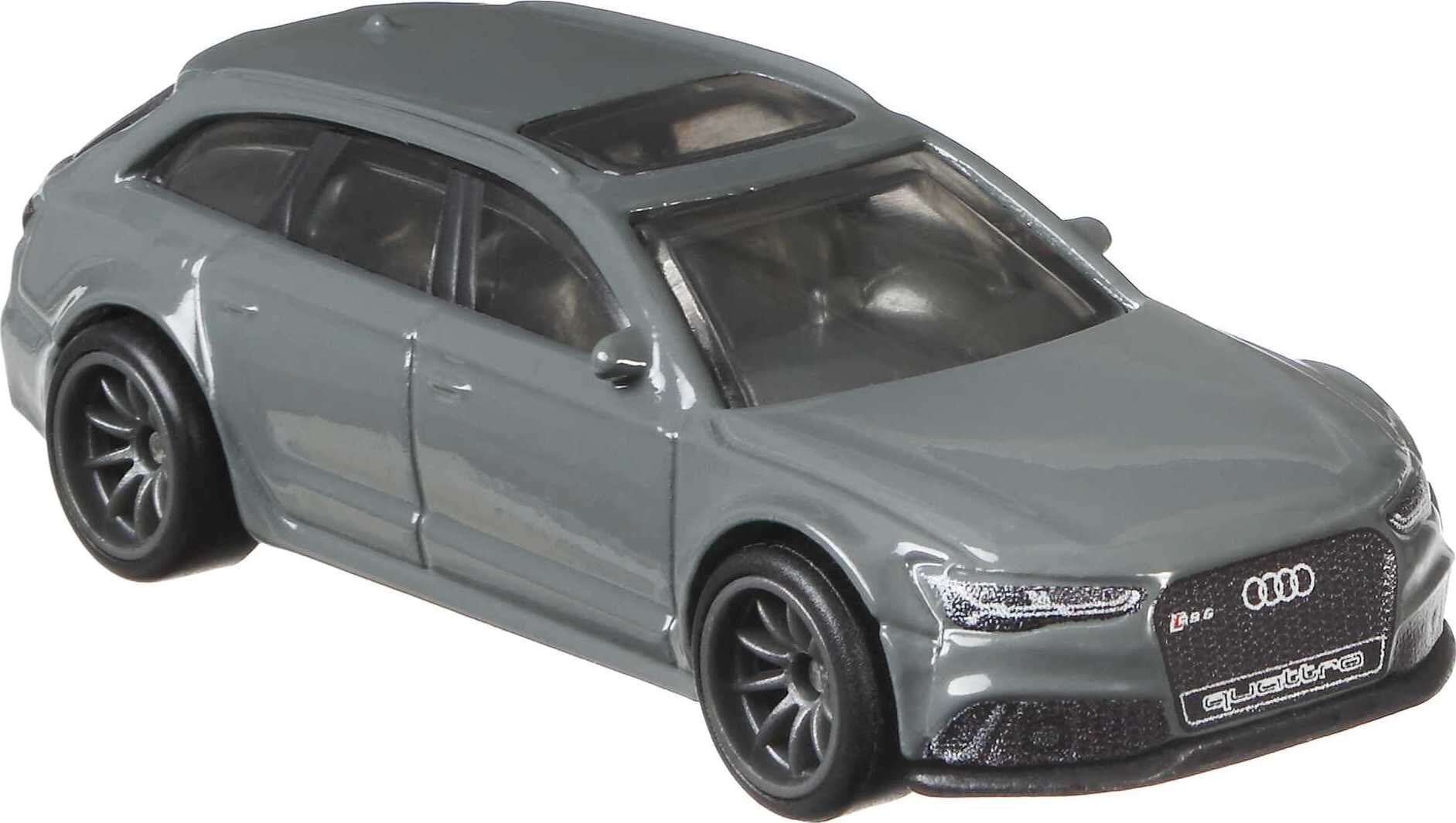 ‘17 Audi RS6 Avant Wagon Grey #5/5 Fast Wagons 2021 HOT WHEELS Car Culture 