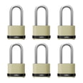 thumbnail image 1 of Paquete de 6 candados combinados Guliffen Heavy Duty Outdoor, 1 of 5