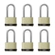 thumbnail image 1 of Paquete de 6 candados combinados Guliffen Heavy Duty Outdoor, 1 of 5