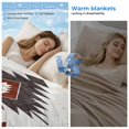 thumbnail image 2 of Red Aztec Cooling Blanket,Lightweight Breathable Summer Throw Blanket with Double Sided Cold Effect,Southwest Boho Abstract Geometric Aesthetic Picnic Blankets Bed Sheet for Hot Sleepers 60"x80", 2 of 8