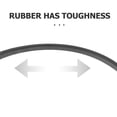 thumbnail image 3 of ELAYARD Black Rubber Tarp Strap with Hooks for Securing Cargo and Tarps on Trucks Trailers and Rvs, 3 of 8