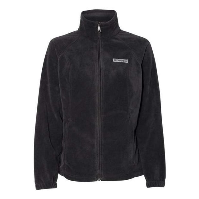 Forro Polar Columbia Benton Springs con Cremallera Completa para Mujer Negro X-Large