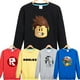 thumbnail image 2 of Roblox-suéter de cuello redondo para niños y adultos, chaqueta periférica, camisa de fondo, estilo informal de manga larga, primavera y otoño, 2 of 4