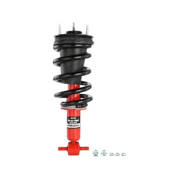 Front Strut and Coil Spring Assembly - Compatible with 2014 - 2018 Chevy Silverado 1500 4.3L V6 2015 2016 2017