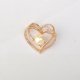 thumbnail image 2 of Broches Glitter Patrimonio Patrimonio Nuevo diseño de diseño de patrón de corazón para mujeres Joyería femenina Accesorios de chal Accesorio Golden AweSitey AP004686-01, 2 of 7