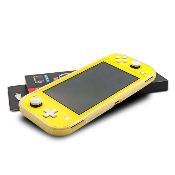 Switch Lite TPU Protective Case - Glow-in-the-Dark Gold Foil Transparent Crystal Soft Shell, All-in-One Cover with Shockproof & Scratch-Resistant Design | Switch Lite Accessories