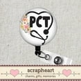 thumbnail image 4 of PCT Badge Reel – Patient Care Technician ID Clip, Nurse Badge Holder, Medical Assistant Gift | Scrapheart, 4 of 4