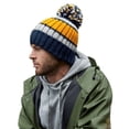 thumbnail image 2 of Beechfield Hygge Striped Beanie, 2 of 4