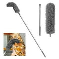 thumbnail image 4 of Gutter Cleaning Brush Roofing Tool with Telescopic Extendable Pole 8.2Ft Guards, 4 of 5