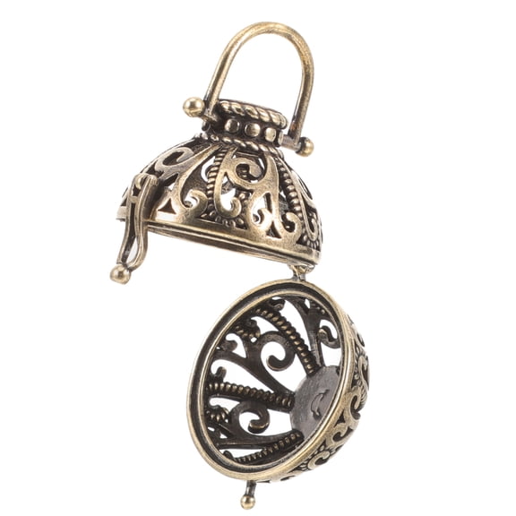 LITINKIMI Aromatherapy Diffuser Pendant Golden 1Set 1.61X1.26X0.90In Brass