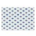 thumbnail image 1 of Purple Cutting Board, Watercolor Paint Style Nostalgic Retro Style Polka Dot Pattern Theme Classic, Decorative Tempered Glass Cutting and Serving Board, Large Size, Lilac Blue, by Ambesonne, 1 of 1