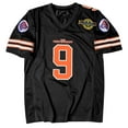 thumbnail image 1 of Camiseta de fútbol de los años 90 para fiesta Bobby Boucher #9 The Waterboy Sandler Camiseta de fútbol de la película del 50 aniversario (Negro, XXL), 1 of 5