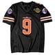 thumbnail image 1 of Camiseta de fútbol de los años 90 para fiesta Bobby Boucher #9 The Waterboy Sandler Camiseta de fútbol de la película del 50 aniversario (Negro, XXL), 1 of 5