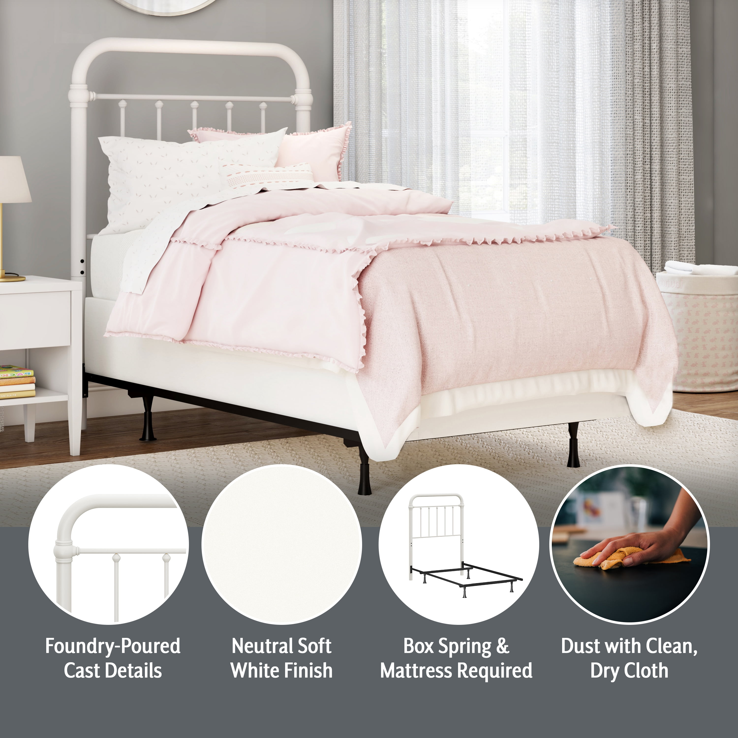 Kirkwood Headboard - Twin - Headboard Frame Included