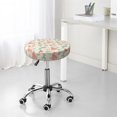 thumbnail image 5 of cartoon dolphin Round Bar Stool Seat Covers, Elastic Round Chair Cover Stool Seat Slipcover Bar Stool Cushions Round Pad for 12-14 inch, 5 of 5