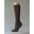 thumbnail image 2 of Couver Kids Youth Knee High Soccer Sock for Boy, Dark Brown, Age 3 - 5, 2 of 3