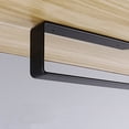 thumbnail image 4 of unbranded 1Ud Kitchen Paper Holder in Black Stainless Steel with Punch Free Wall Hanging for Bathroom Use, 4 of 8