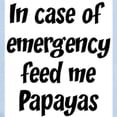 thumbnail image 2 of CafePress - Feed Me Papayas Infant Bodysuit - Baby Light Bodysuit, Size Newborn - 24 Months, 2 of 4