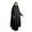 Black, variant on Elegant Abaya Dress for Women Breathable Summer Long Flowing Attire