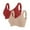 Red-04, variant on SPZTSX 2PCS Seamless Sports Bras for Women Push Up Minimizer Wireless Full Support Everyday Bra Comfortable Supportive