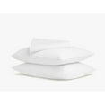 thumbnail image 5 of Seed and Seam Classic 4-Piece 400 Thread Count White Solid Print Cotton Sateen Sheet Sets, Queen - Deep Pocket, Breathable, 5 of 6