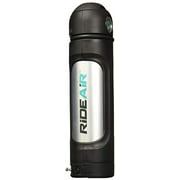 RideAir with Lock - The Effortless Air Pump with Mounted Lock. Portable Air Can for Bike Tires and Tubeless Seating