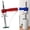 Red, variant on Precision PVC Internal Pipe Cutter, Anti-Slip Adjustable Design, Precise Internal Pipe Cutter, Cutting Wheel Tool, for Drill Extension Fitting Installation