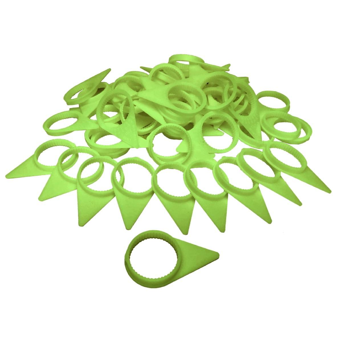 Checkpoint 50 Yellow 33mm Loose Lug Nut Indicators Wheel Nut Heat