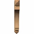 thumbnail image 2 of Ekena Millwork 4"W x 28"D x 28"H Imperial Arts & Crafts Rough Sawn Bracket, Western Red Cedar, 2 of 13