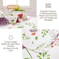 thumbnail image 7 of Green Essen 3 Pcs Purple Floral Yellow Flower Miccofiber Bedspread Twin Quilts, 7 of 7