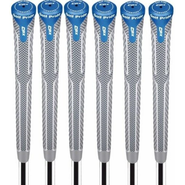 Golf Pride CPX EXO Golf Club Swing Grips Midsize Blue Gray Diamond 60R
