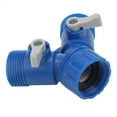 thumbnail image 4 of Y-Shaped Connector, Y-Shaped Hose Connector, ABS Garden Water Hose High-strength Acid-proof Two-way Valve Distribution Interface For Gardening Garden, 4 of 8