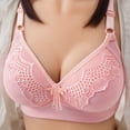 thumbnail image 2 of Aoochasliy Wireless Bras for Women Push Up Clothes Trendy Comfortable Breathable Gathers No Rims Bra Cotton Thin Underwire Bras, 2 of 3