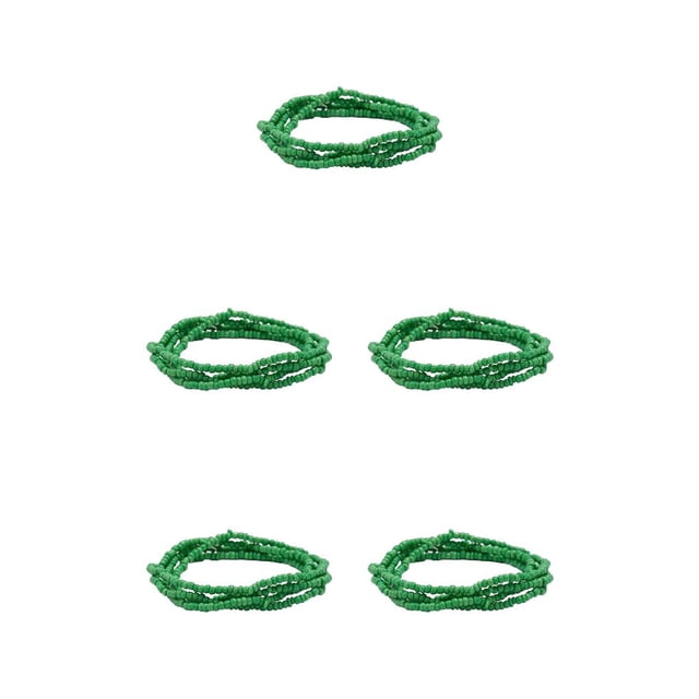 Sonducket Cuentas Cadena de cintura Estilo simple Niñas Vestido Ornamento Moda Decoración Accesorio Elegante Verano Vientre Cadenas Joyería Type2 NO2
