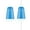 Large size 10mm, variant on 100Pcs Rubber Fishing Bobbers Stopper Float Stops Color Oval Fishing Bobbers Space Bean for Rigging Float Positioning