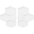 thumbnail image 2 of 40"OD x 2"ID x 14"C x 1"P Daisy Architectural Grade PVC Contemporary Ceiling Medallion, Two Piece, 2 of 11