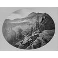 thumbnail image 2 of OSullivan, Timothy H 32x25 Gold Ornate Wood Framed with Double Matting Museum Art Print Titled - Lake Lall-Uinta Mountains-Utah, 2 of 4