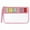 D, variant on HHGBAD Transparent Zipper Storage Bag, Waterproof Makeup Organizer, Portable Toiletry Pouch, Ideal for Travel, Snacks and Cosmetics, Versatile and Stylish Accessory