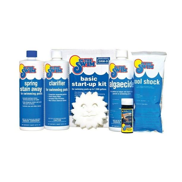 In The Swim Basic StartUp Chemical Kit up to 7,500 Gallons Pool