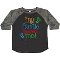 thumbnail image 3 of Inktastic My Auntie Loves Me Nephew Boys or Girls Toddler T-Shirt, 3 of 5
