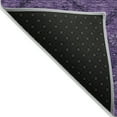 thumbnail image 3 of Addison Rugs Chantille Indoor/Outdoor Transitional Floral Eggplant Washable Runner Rug, 2'3" x 7'6", 3 of 6