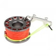 thumbnail image 3 of S SERENABLE Scuba Diving Reel with Double Ended Bolt Clip Compact Finger Reel Diving with High Visibility Line for Freediving Diving Gear Grey Reel, 3 of 9