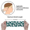 thumbnail image 7 of Wukai Daisies Flowers Sports sweatband,Men & Women Sweatband Headband for Running, Cross Training, Racquetball, Working Out, 7 of 7